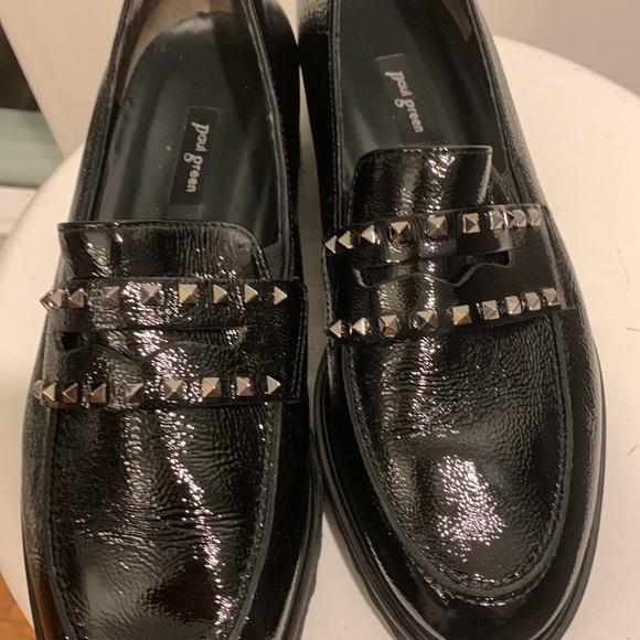 Paul Green Ladies Patented Leather Loafers UK 5.5/US 8 - Picture 4 of 8